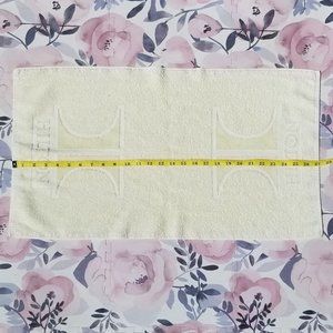 Vintage Martex HILTON Yellow Bathmat Bath Mat 1988